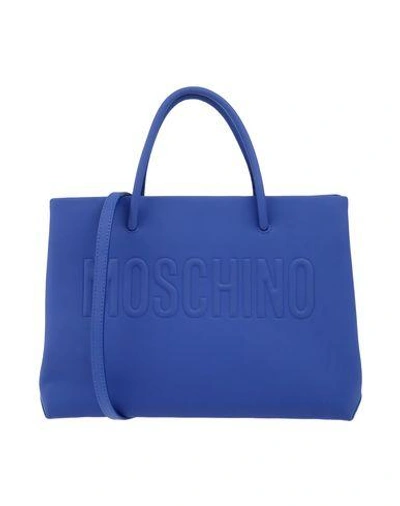 Moschino Handbag In Темно-фиолетовый