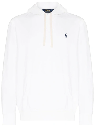 Polo Ralph Lauren Polo Pony Pullover Hoodie In White