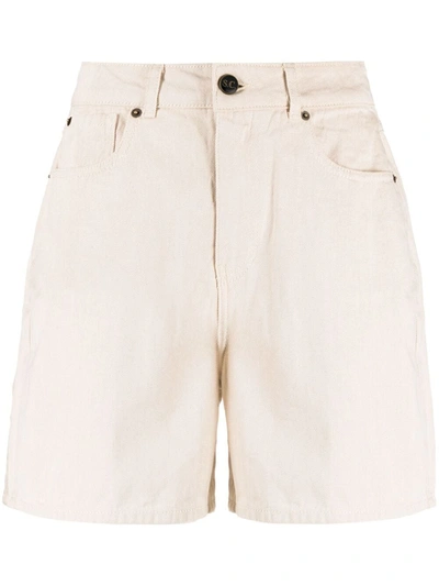 Semicouture Ambre Shorts In Light Pink In Neutrals