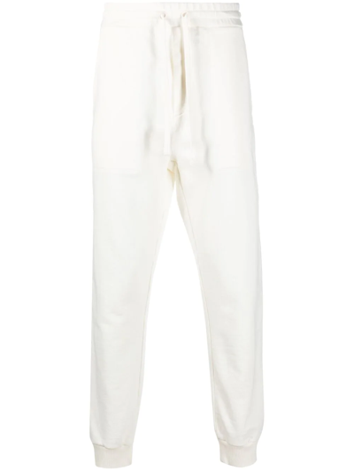 Nanushka High-rise Tapered Track Trousers In White