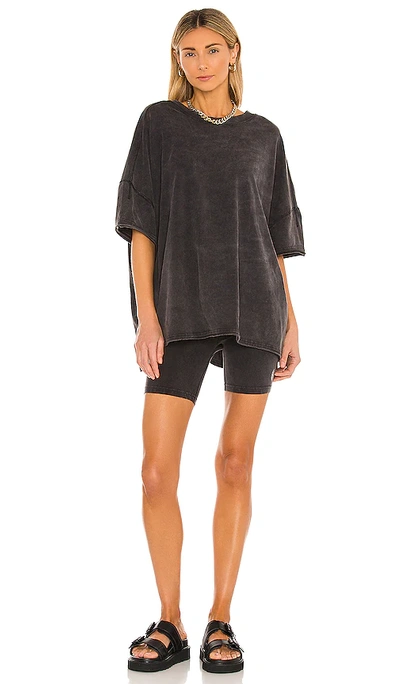 Free People X Fp Movement Hot Shot Set In Washed Black