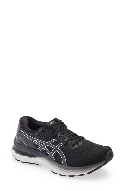 Asicsr Asics(r) Gel-nimbus 23 Running Shoe In Black/ White