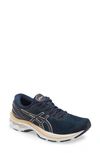 Asicsr Asics Gel-kayano 27 Running Shoe In French Blue/ Champagne