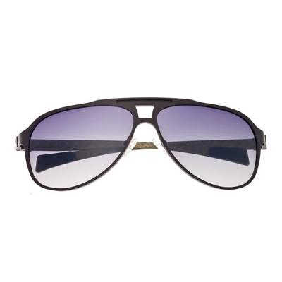 Breed Apollo Titanium Sunglasses In Brown / Spring