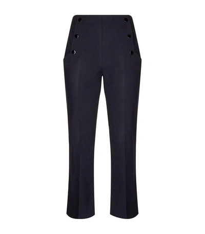 Sandro Press-stud Detail Tailored Trousers