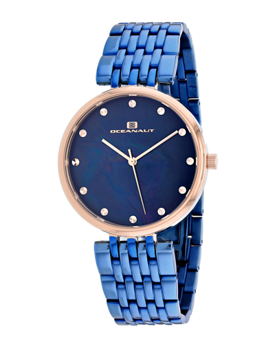 Oceanaut Aerglo Quartz Ladies Watch Oc2206 In Gold Tone / Mop / Mother Of Pearl / Rose / Rose Gold Tone