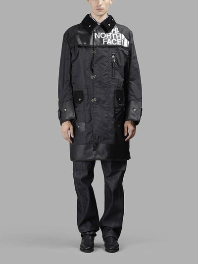 Junya Watanabe Black The North Face Edition Buckle Duffle Bag Coat |  ModeSens