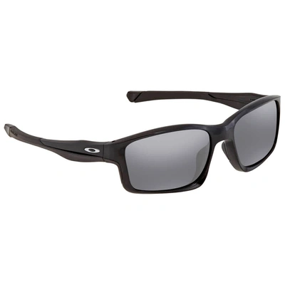 Oakley Chainlink Black Iridium Rectangular Sunglasses Oo9247-924701-57