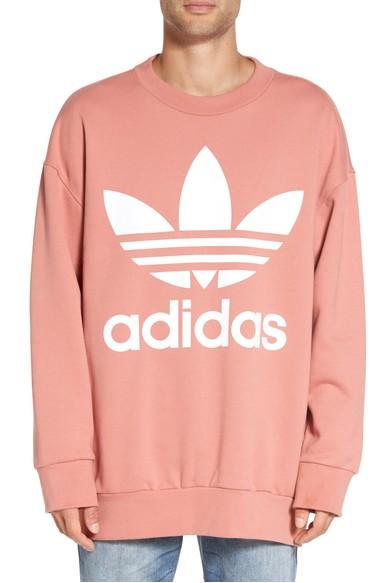 Adidas Originals Adc Fashion Sweatshirt In Raw Pink | ModeSens