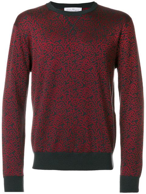 Salvatore Ferragamo Contrast Sweatshirt | ModeSens