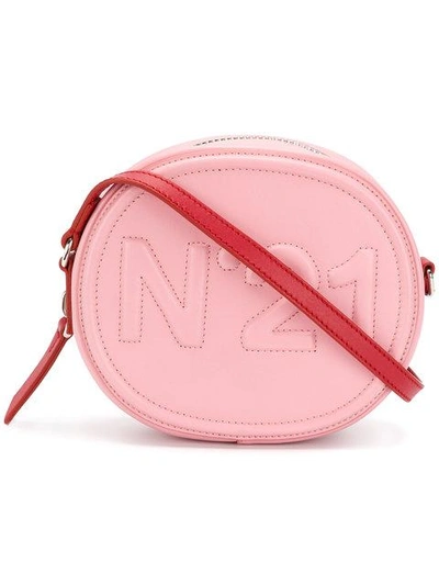 N°21 Logo Clutch Bag In Pink