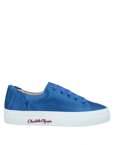 Charlotte Olympia Sneakers In Blue