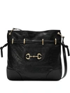 Gucci 1955 Horsebit Messenger Bag In Black