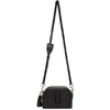 Marc Jacobs Small Shutter Leather Camera Bag - Black In Black/silver