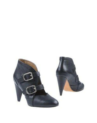 Sonia Rykiel Ankle Boots In Black