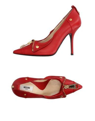 Moschino Pumps In Red