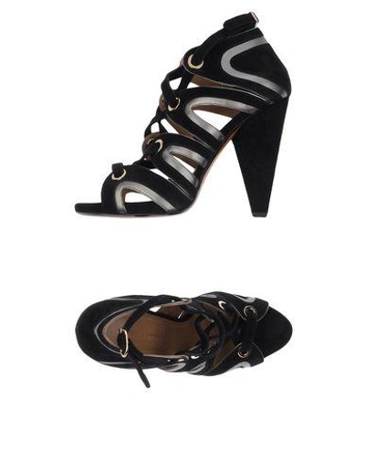 Sonia Rykiel Sandals In Black