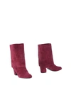 Casadei Ankle Boot In Garnet