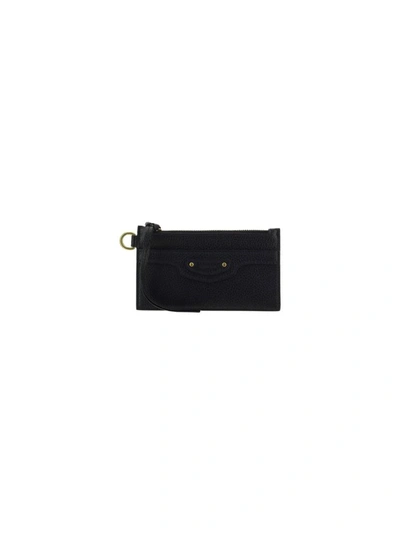 Balenciaga Card Holder In Black