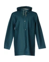 Stutterheim Overcoats In Deep Jade