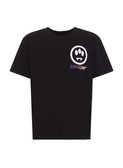 Barrow Graphic-print T-shirt In Nero