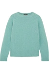 Apc Stirling Wool Sweater In Turquoise