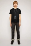 Acne Studios Fa-wn-tshi000001 Black In Crew Neck T-shirt