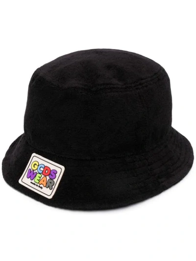 Gcds Men's Ss21m01007902 Black Cotton Hat In Black