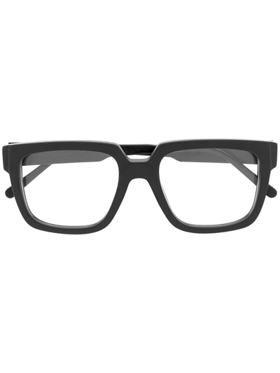 Kuboraum K3 Square-frame Glasses In Black