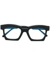 Kuboraum Black K5 Square Frame Optical Glasses