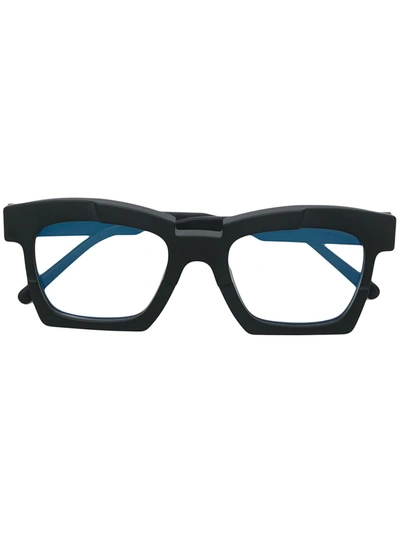 Kuboraum Black K5 Square Frame Optical Glasses