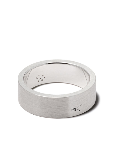 Le Gramme Le 9 Grammes Ribbon Ring In Metallic