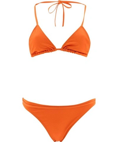 Jacquemus Women's Orange Polyester Bikini