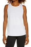 Zella Favorite Rib Tank In Grey Light Heather