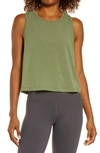 Zella Work For It Tank Top In Olive Branch