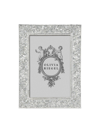 Olivia Riegel Windsor Crystal Frame In Silver