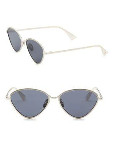 Karen Walker 56mm Bazaar Sunglasses In Smoke