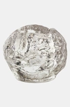 Kosta Boda 'crystal Snowball' Votive Candle Holder In Clear