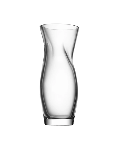 Orrefors Squeeze Tall Crystal Vase In Clear