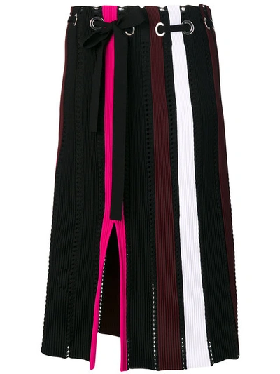 Proenza Schouler Knit Pleated Skirt In Multicolour