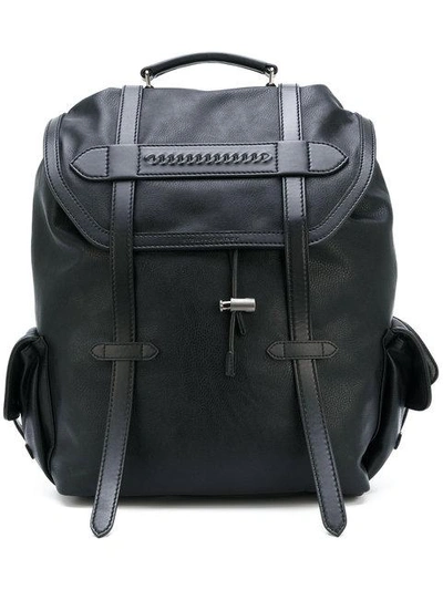 Stella Mccartney Falabella Oversized Backpack In Black