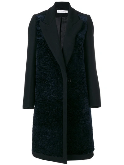 Victoria Victoria Beckham Single Breasted Coat - Black