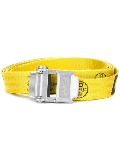 Mini Industrial Belt in Yellow - Off White