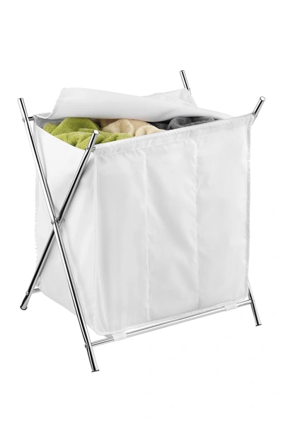 Honey-can-do Folding Triple Compartment Laundry Sorter