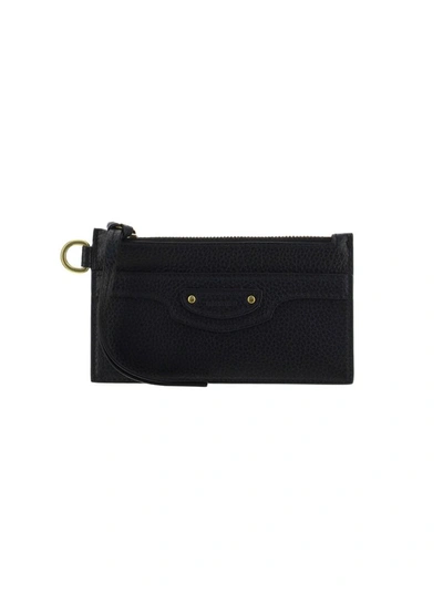 Balenciaga Neo Classic Cardholder In Black