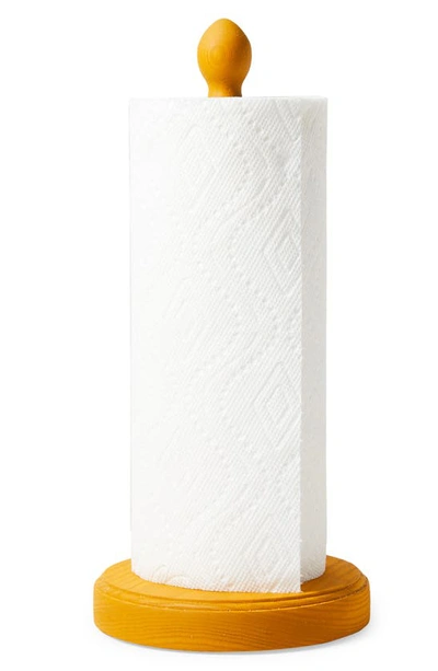 Farmhouse Pottery Essex Paper Towel Holder In Ochre
