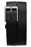 Shinola Lightning Bolt Keeper Belt In Black