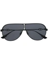 Dior Camp Aviator-frame Sunglasses In Black