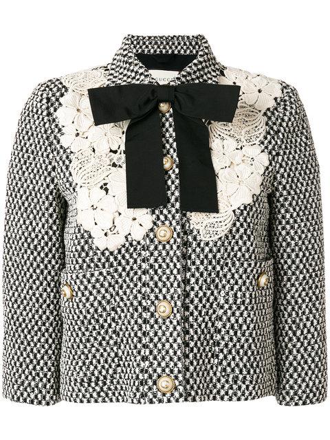 black lace sweater gucci