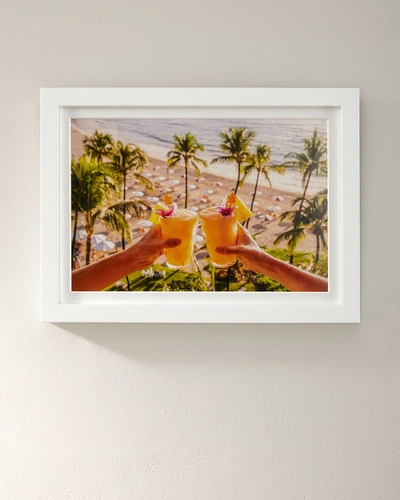 Gray Malin Frederico Cheers Mauna Kea" Mini Giclee Print"